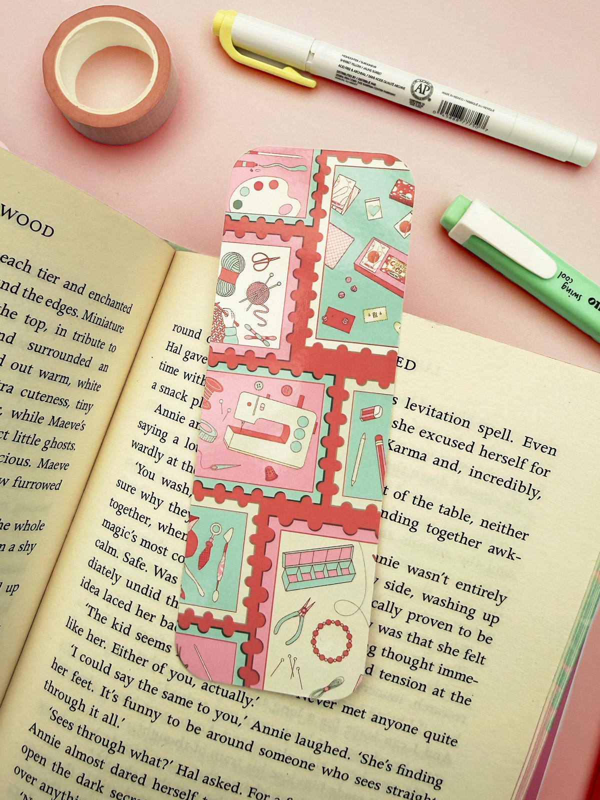 The Stamp Collection Bookmark - Gloss Laminated