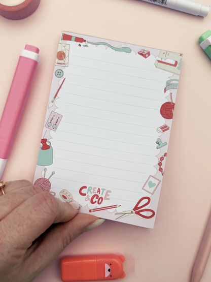 The Little List notepad: A6 Notepad - Tear-away pages
