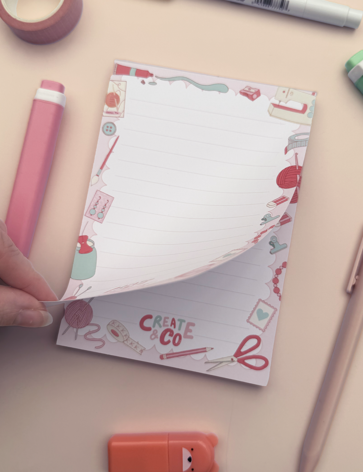 The Little List notepad: A6 Notepad - Tear-away pages
