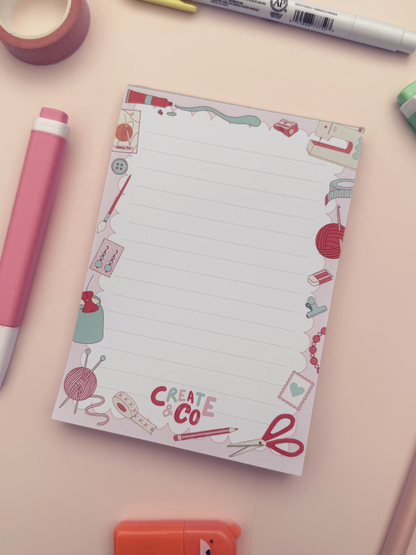 The Little List notepad: A6 Notepad - Tear-away pages