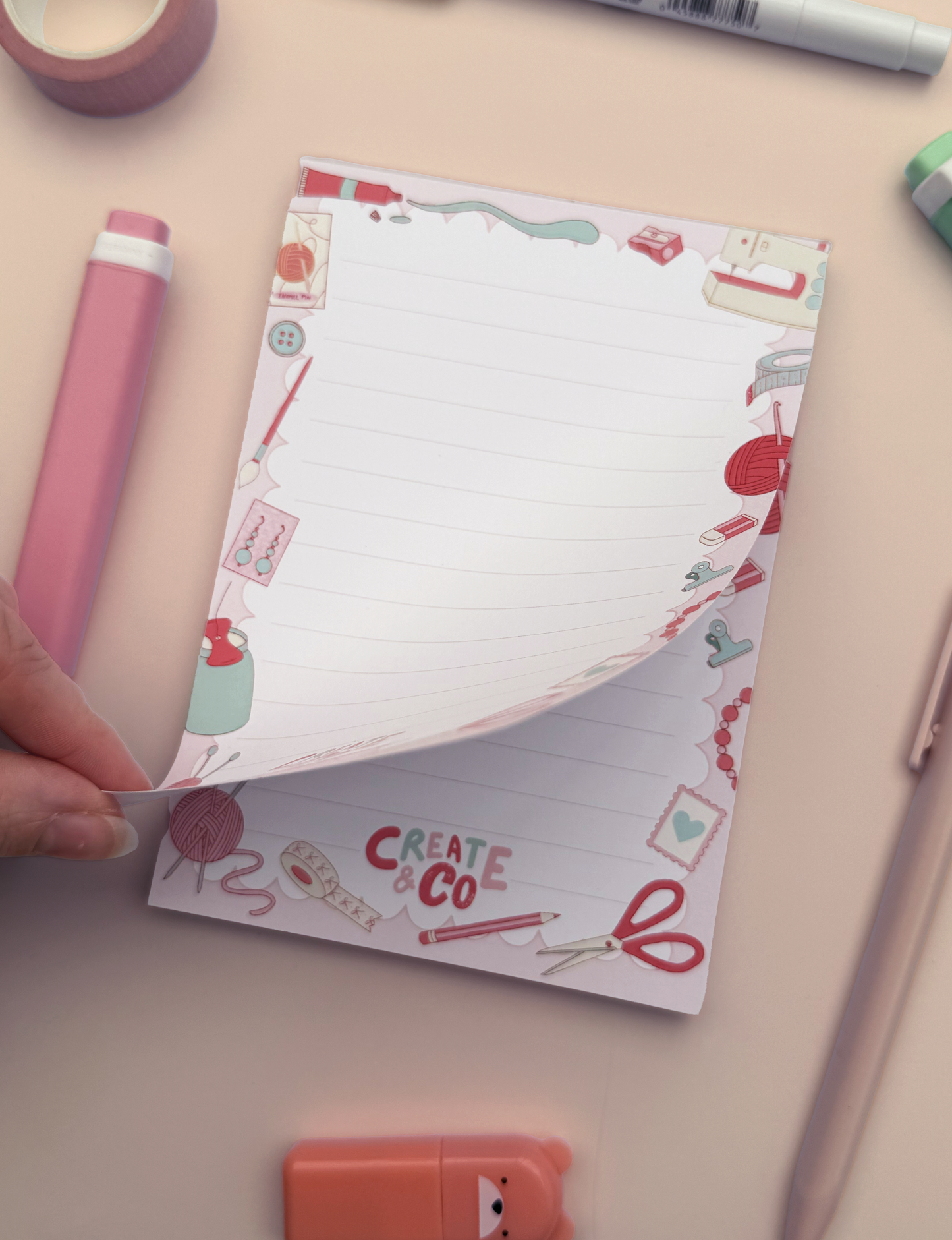 The Little List notepad: A6 Notepad - Tear-away pages