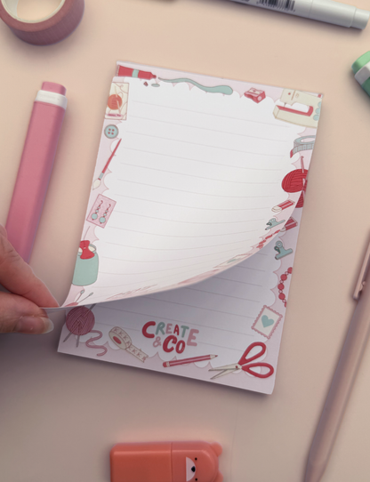 The Little List notepad: A6 Notepad - Tear-away pages