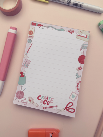 The Little List notepad: A6 Notepad - Tear-away pages