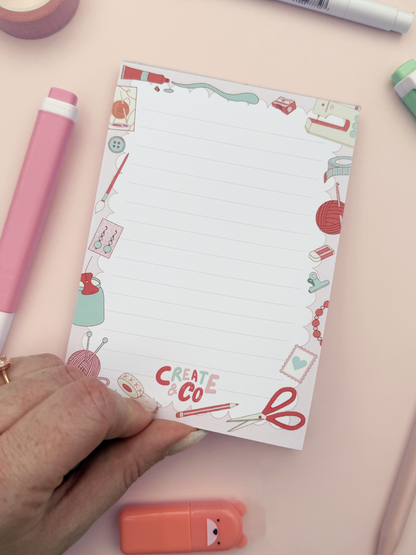 The Little List notepad: A6 Notepad - Tear-away pages